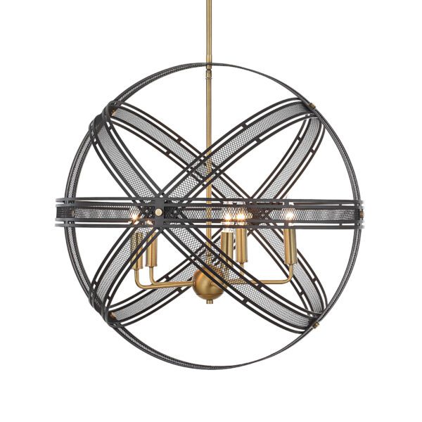 Spherical 5-Light Pendant