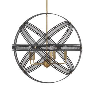 Spherical 5-Light Pendant