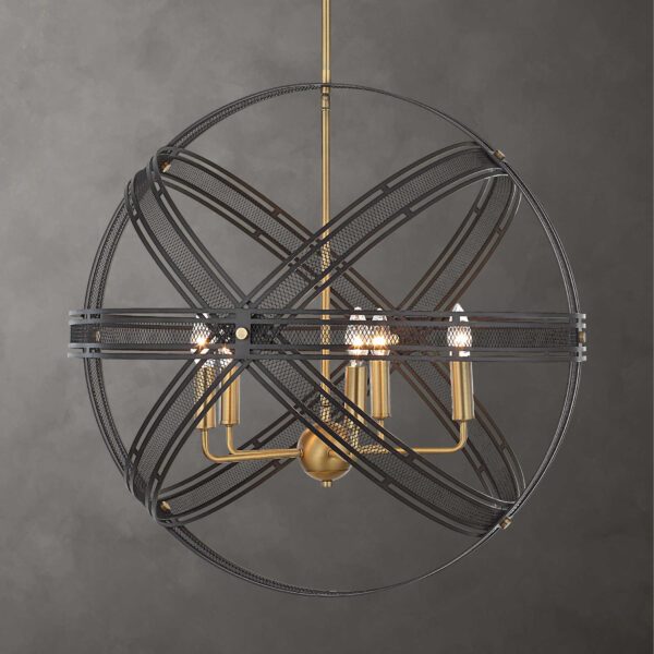 Spherical 5-Light Pendant