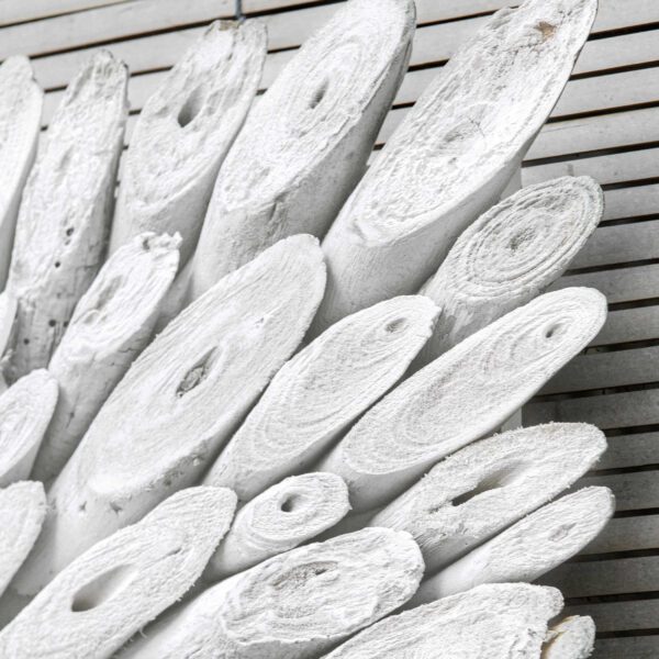 White Bahama Wood Wall Decor