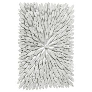 White Bahama Wood Wall Decor