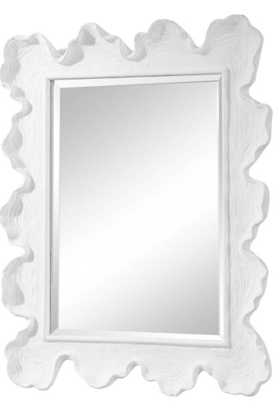 White Sea Coral Mirror