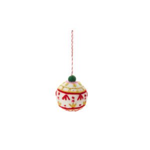 Fairisle Friends Sphere Ornament