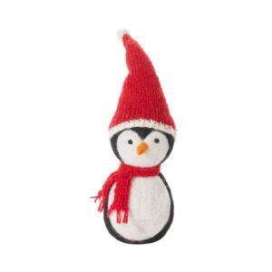 Felt Penguin Chilly Willy Figurine