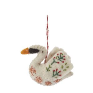 Lakewood Critter Swan Ornament