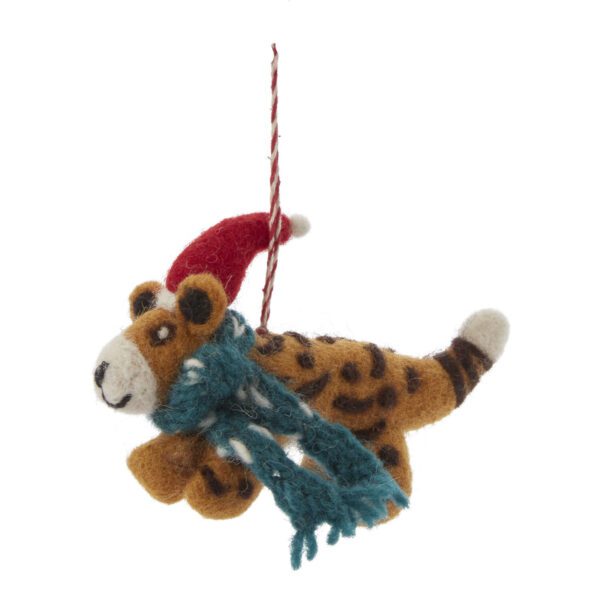 Mellow Critter Leopard Ornament Set