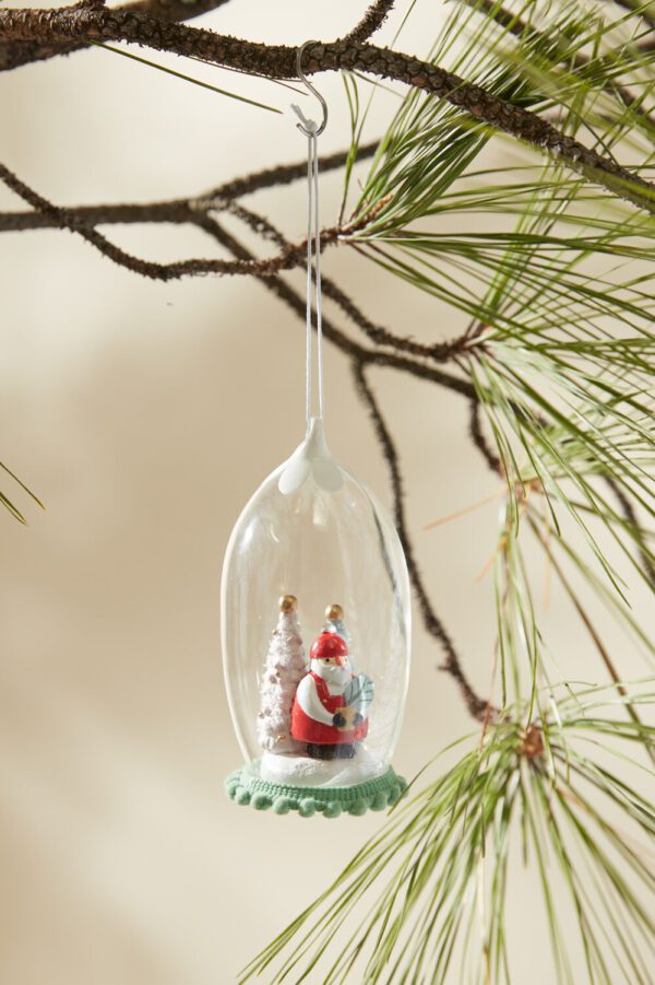 Santa Land Santa Claus Ornament Set