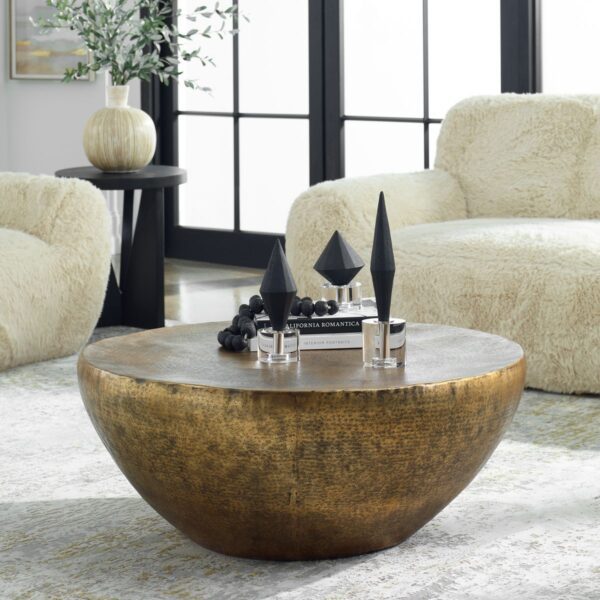 Gilded Dome Coffee Table