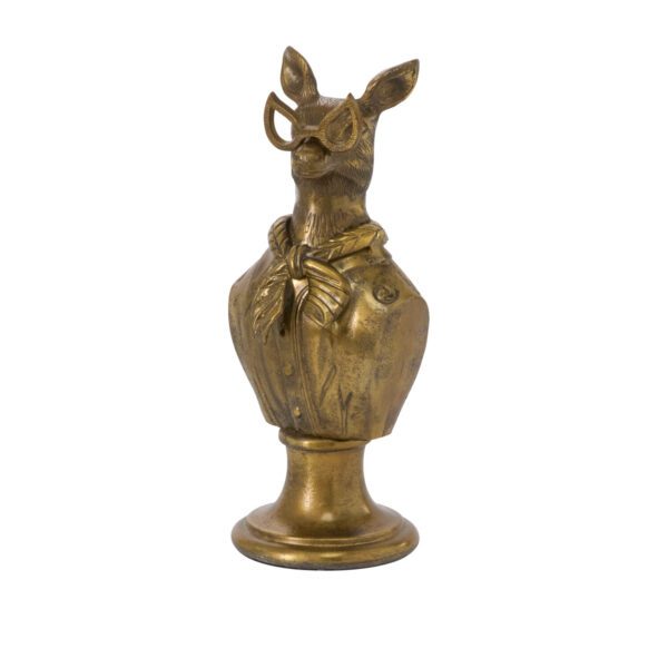 Margie the Doe Bust in Bronze Aluminum