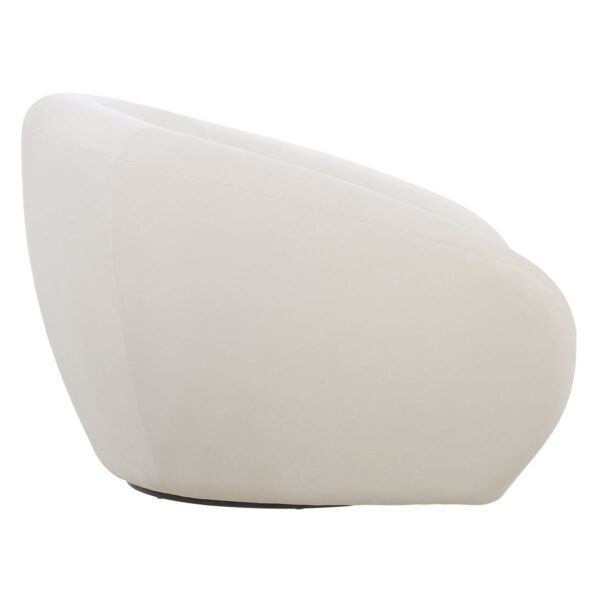 Cream DeSoto Swivel Chair