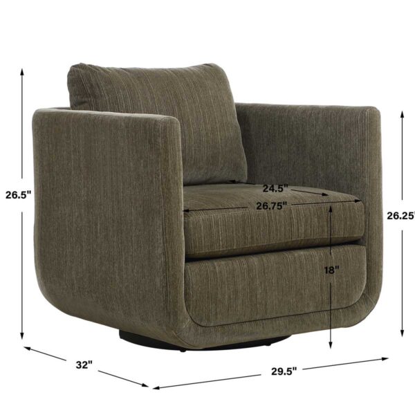 Herb Abound Swivel Chair