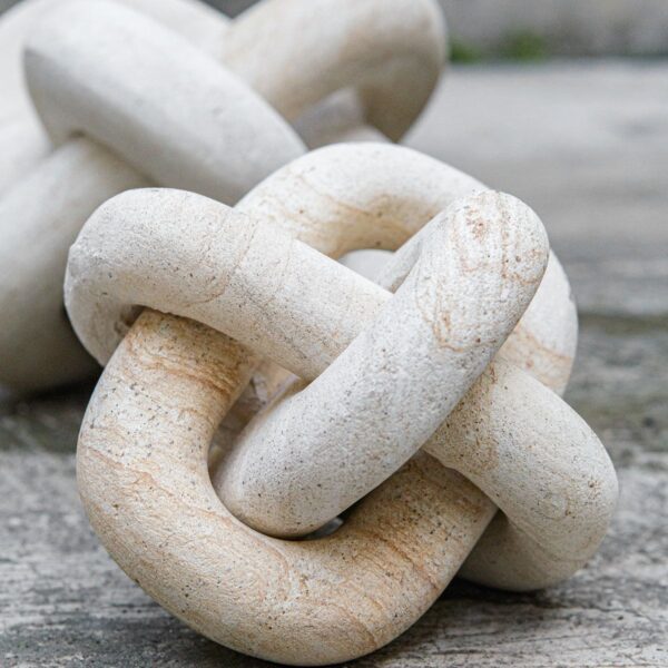 Limestone Link Sculpture