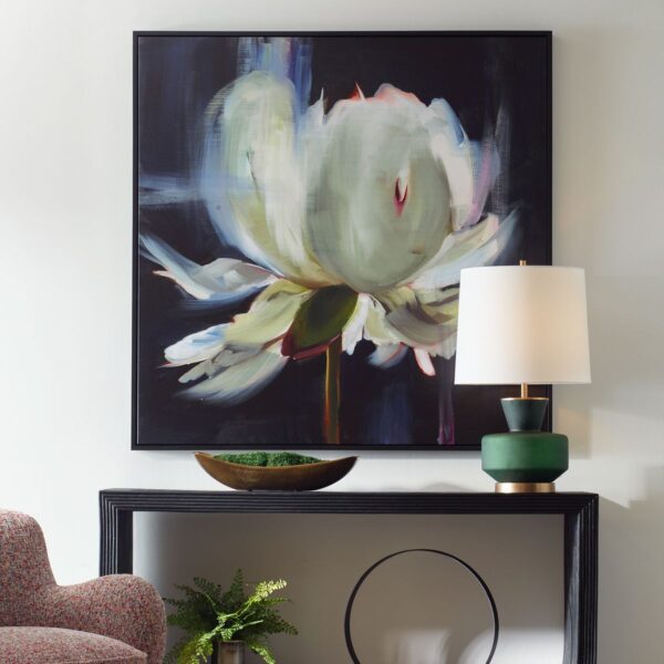 Peony Framed Canvas