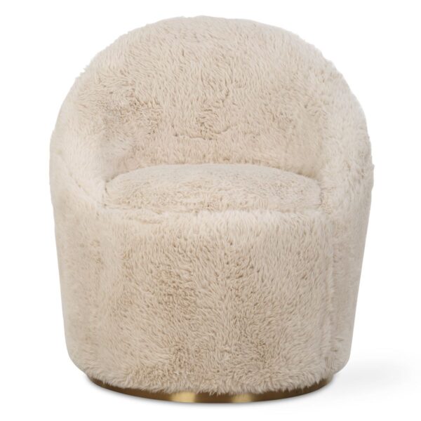 Sheepskin Crue Swivel Chair