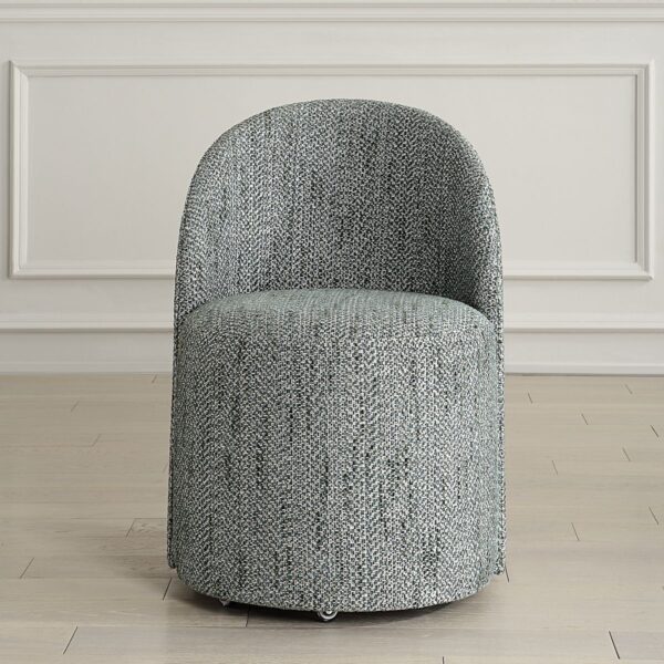 Teal Roll With It Dining Chair