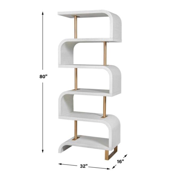 White Bia Etagere