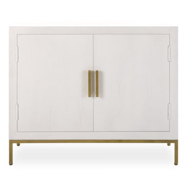 White Front Range Two Door Cabinet