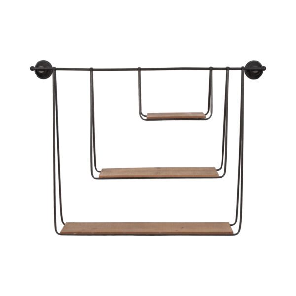 Three-Tier Hanging Wall Shelf