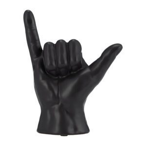 Black Hang Loose Hand