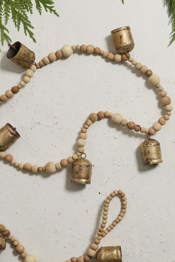Bead and Bell Garland
