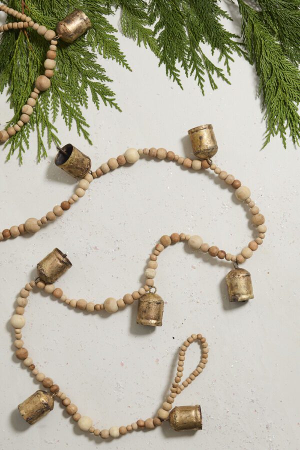 Bead and Bell Garland