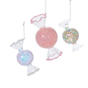 Glass Candy Ornament