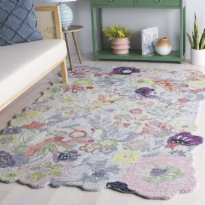 Green and Pink Jardin Rug