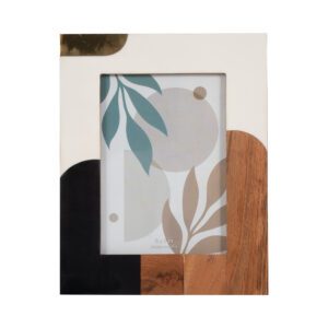 Resin Mid-Century Photo Frame