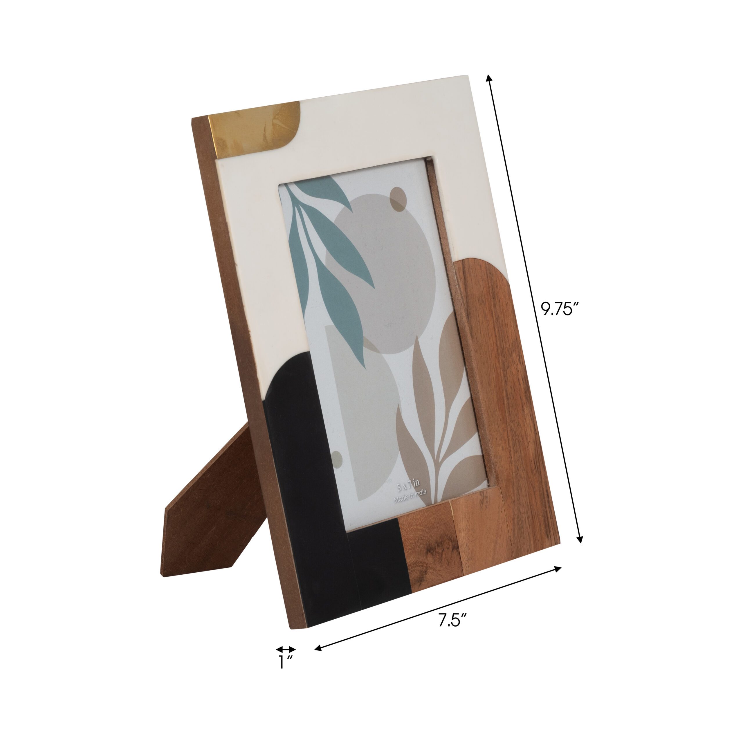 Mid-Century Photo Frame 2 Resin Mid-Century Photo Frame