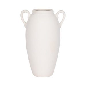 White Textured Jug with Handles