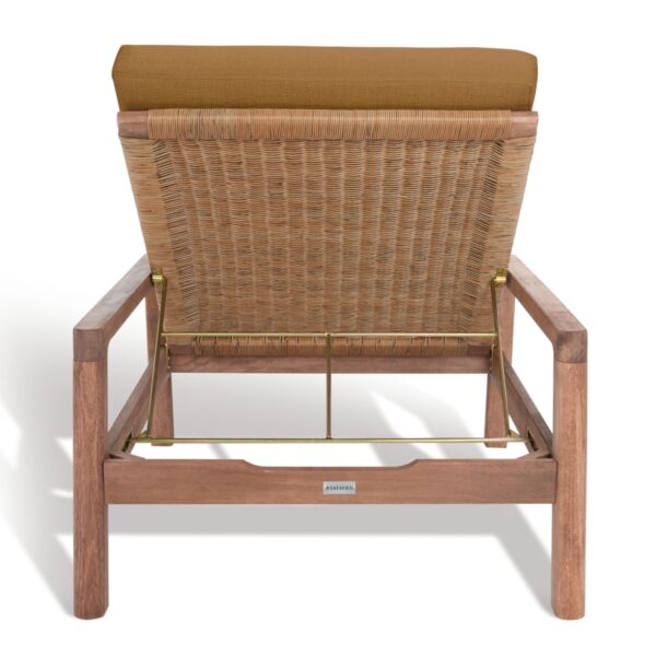 Brown Donnamaria Sun Lounger