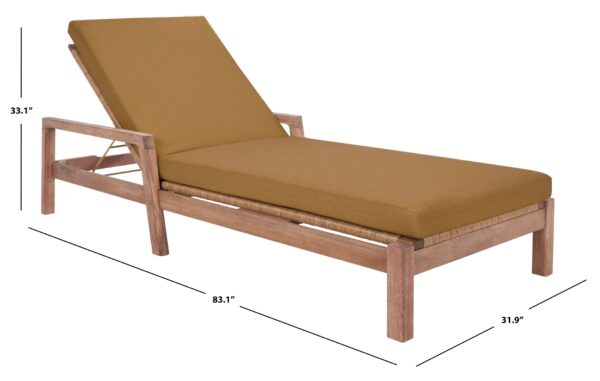 Brown Donnamaria Sun Lounger