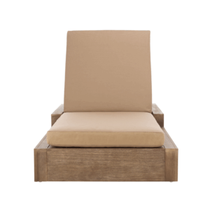 Brown Lanai Chaise Lounge Chair