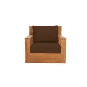 Dark Brown Kauai Patio Chair
