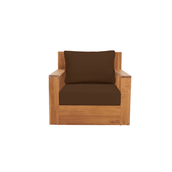 Dark Brown Kauai Patio Chair