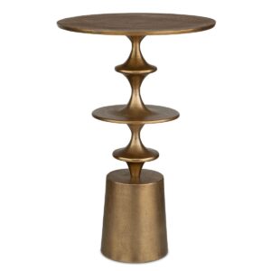 Brass Flight Accent Table