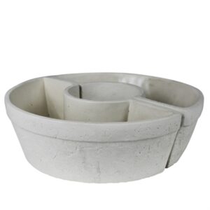 White Tresco Umbrella Planter